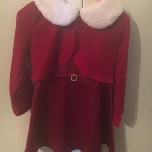 Kidture Christmas Dress And Jacket